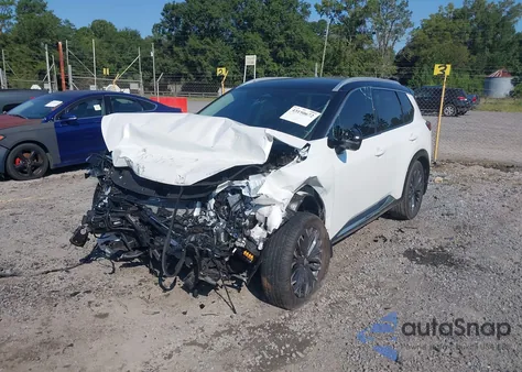 2024 Nissan Rogue Platinum Fwd z USA, uszkodzony, nr VIN JN8BT3DC2RW071284